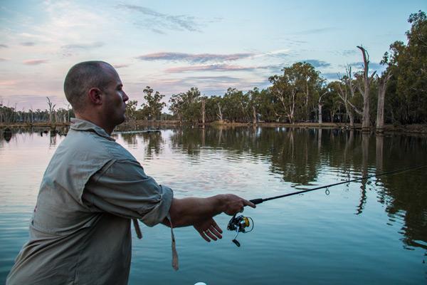 casting murray cod concentration